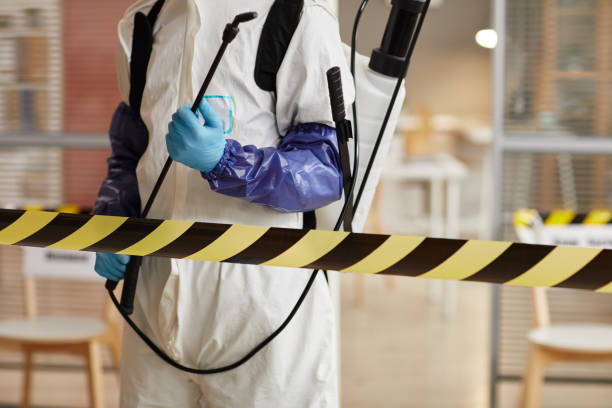 Professional Biohazard technician working in Alton Bay, NH